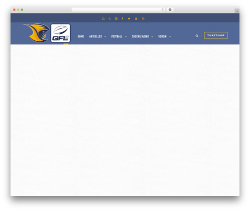 BigSlam WordPress theme - wiesbaden-phantoms.de