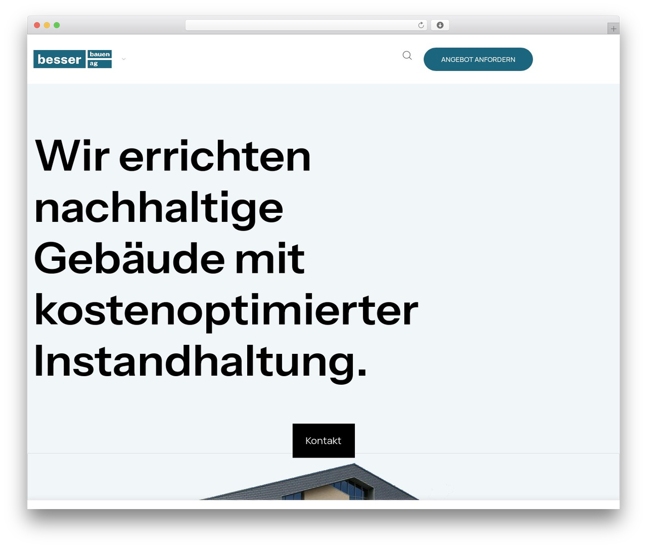 Constrax WordPress theme - besserbauen.ch