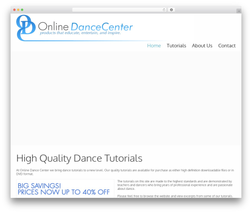 DesignPlus Advanced Multi-Purpose WordPress Theme WordPress theme design - onlinedancecenter.com
