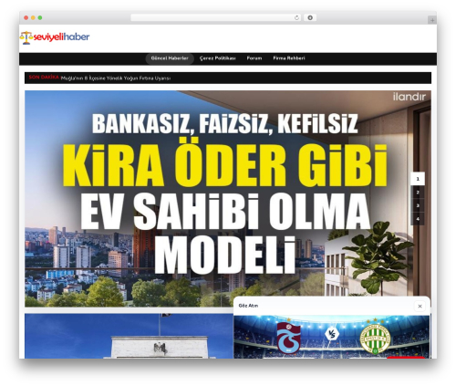 dtheme WordPress page theme - seviyelihaber.com