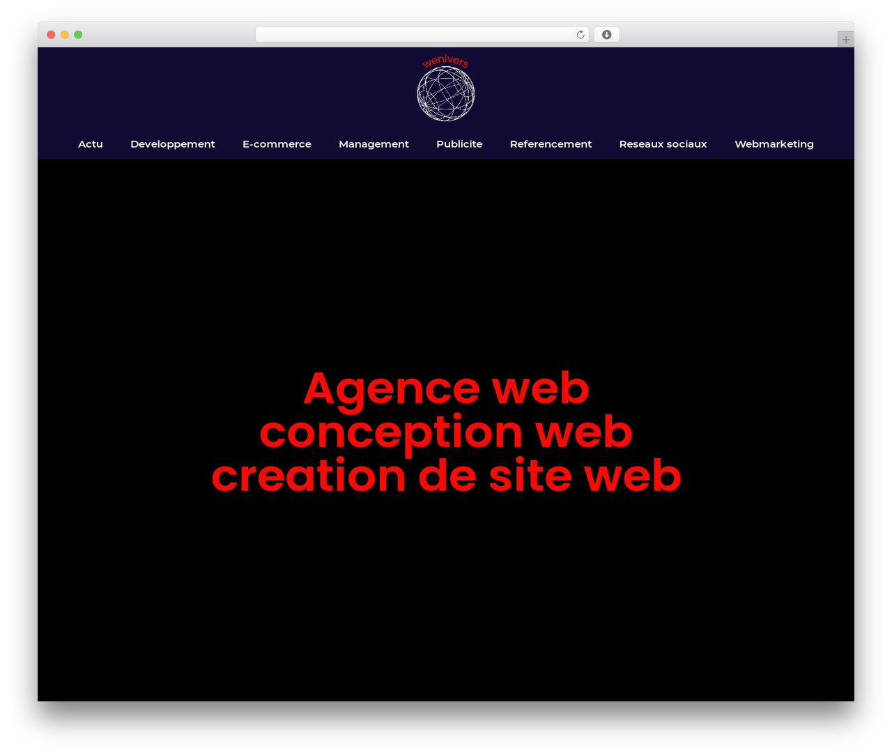 Hello Elementor WordPress theme - wenivers.fr