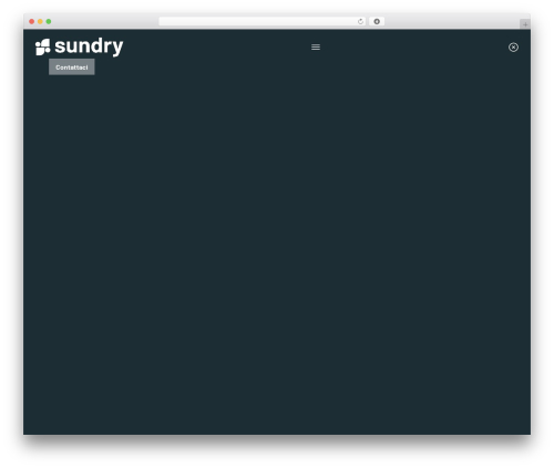 Hive WordPress theme - sundry.cloud