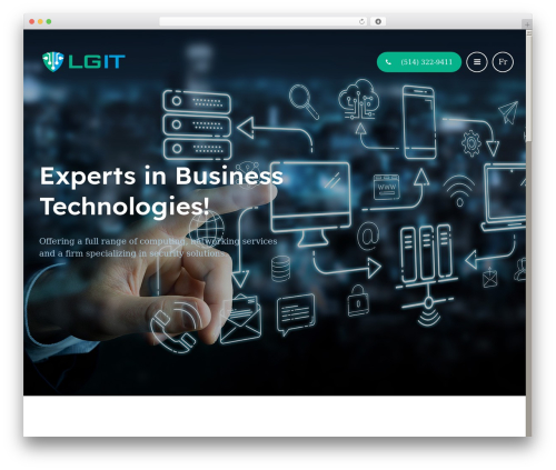 LGIT WordPress page theme - lgit.com