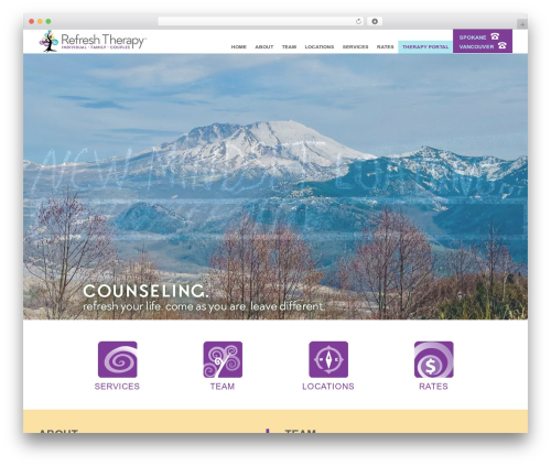 Refresh2021 WordPress theme - refresh-therapy.com