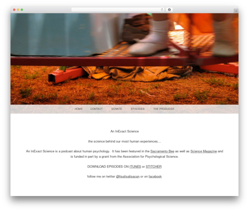 Snaps - WordPress.com theme WordPress - aninexactscience.com