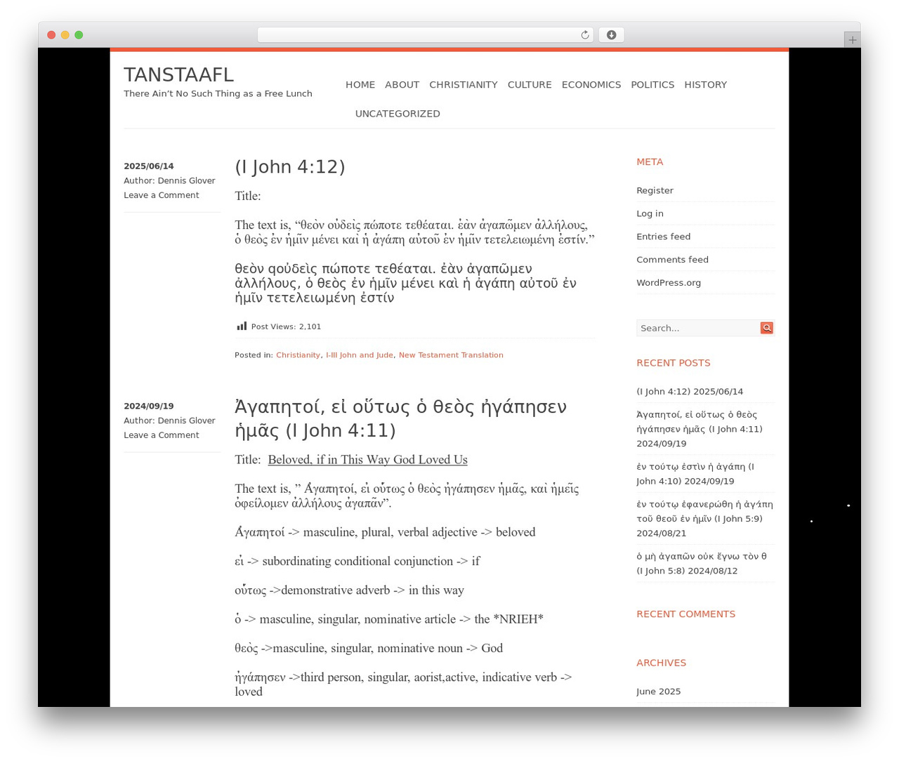 Surface WordPress theme - dennisglover.org Surface WordPress theme - dennisglover.org