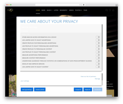 Theme WordPress AP68 - michellelily.com