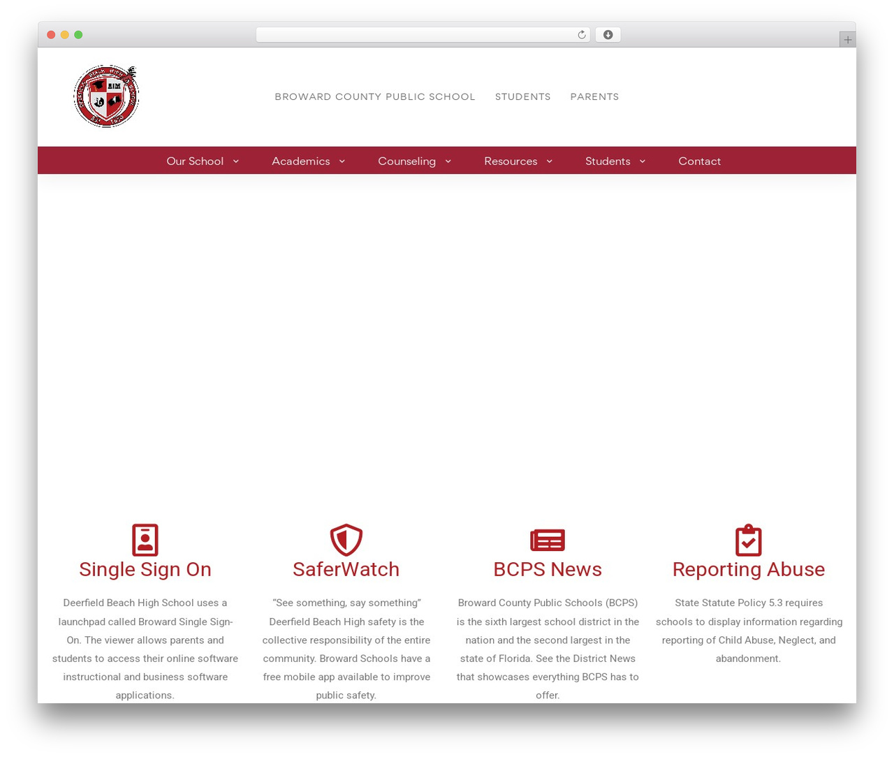 Unicamp theme WordPress - deerfieldbeachhigh.net