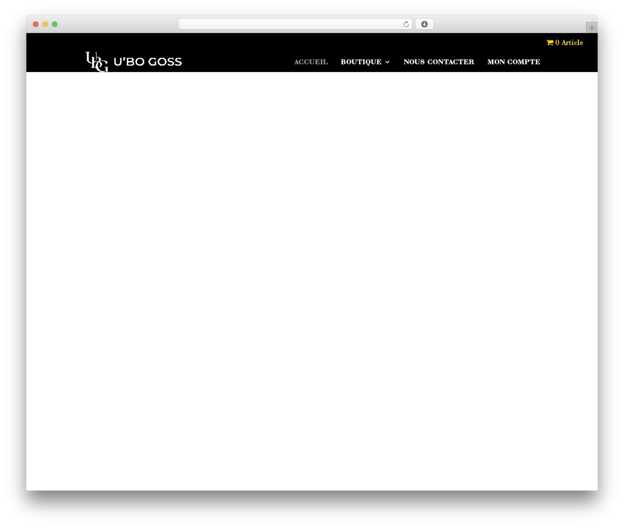 WordPress theme Divi - ubogoss.com