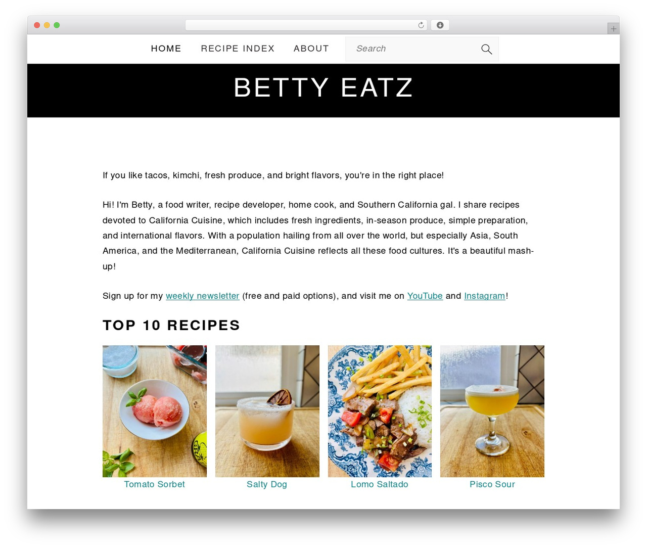 WordPress theme Brunch Pro - bettyeatz.com WordPress theme Brunch Pro - bettyeatz.com