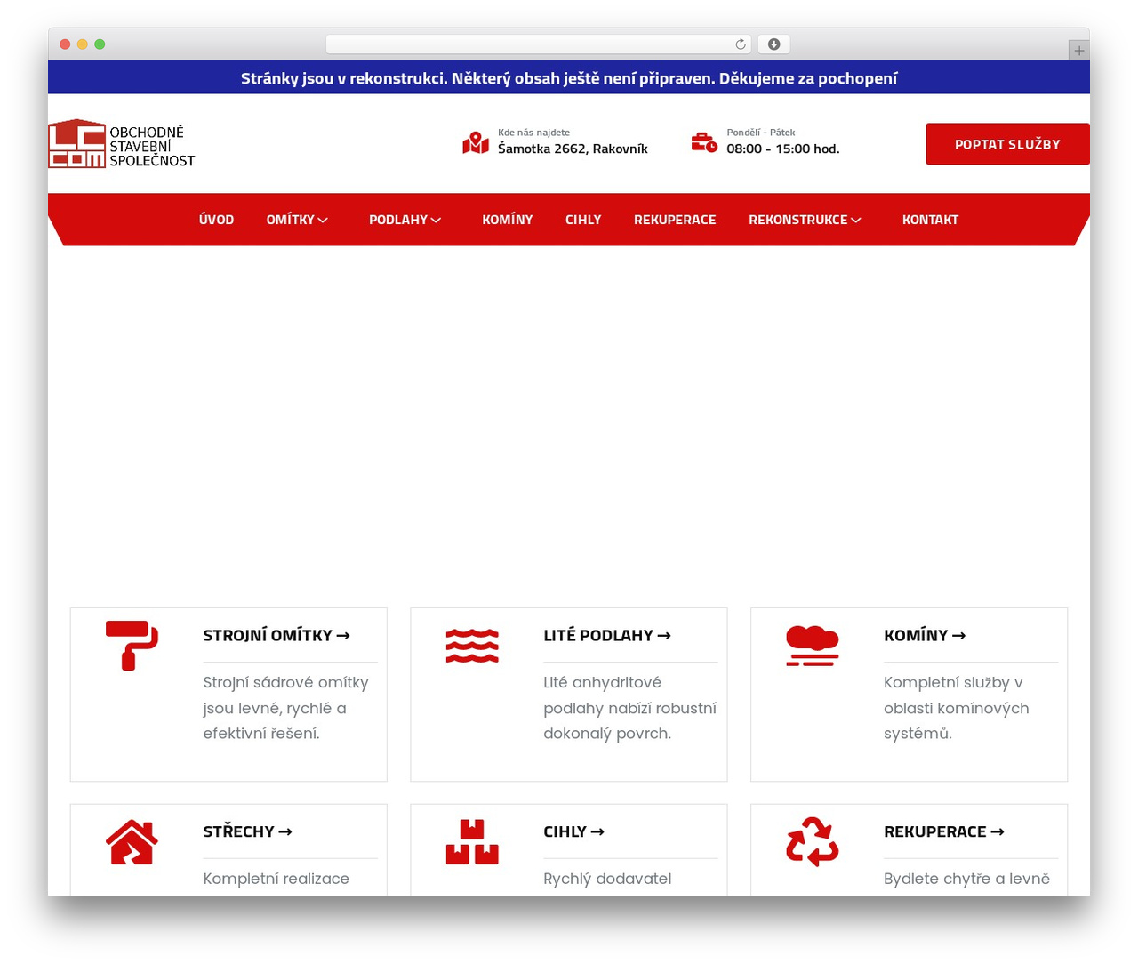 WordPress theme Elevate - lc-com.cz