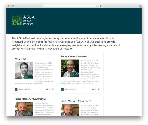WordPress theme Podcaster SecondLine - askla.net WordPress theme Podcaster SecondLine - askla.net
