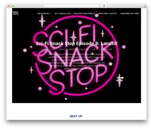 WP theme Dixie SecondLine - sistersofscifi.com