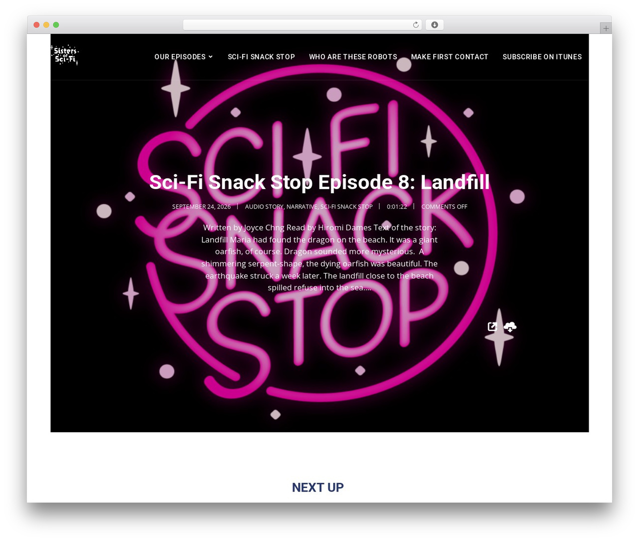 WP theme Dixie SecondLine - sistersofscifi.com