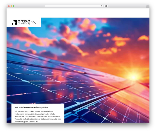 araxa WordPress theme - araxa.ch