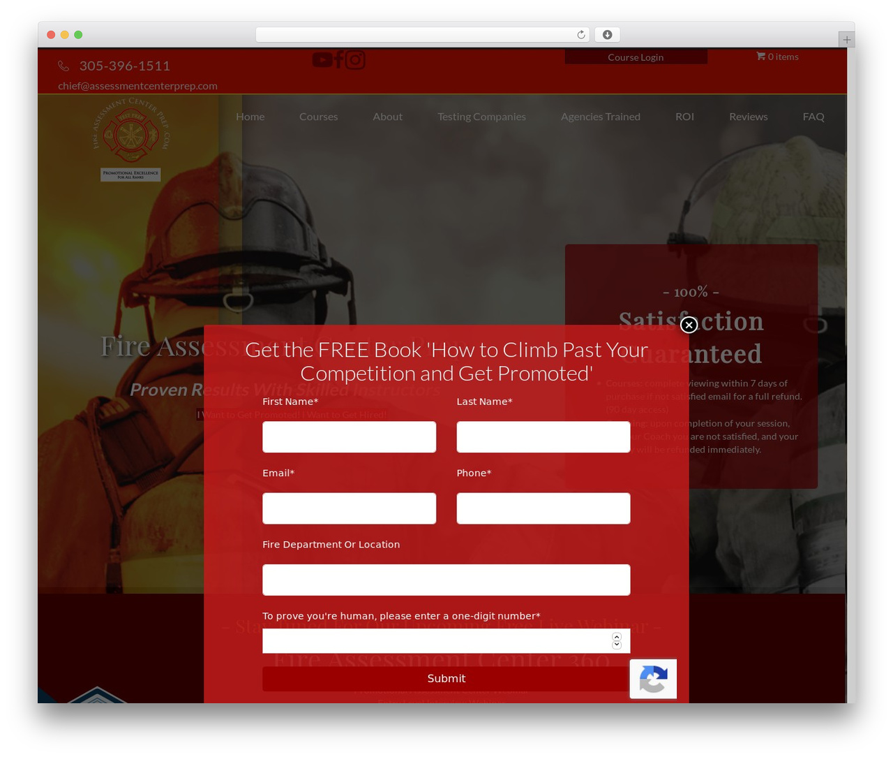 Woo360 Child Theme WordPress theme - fireassessmentcenterprep.com