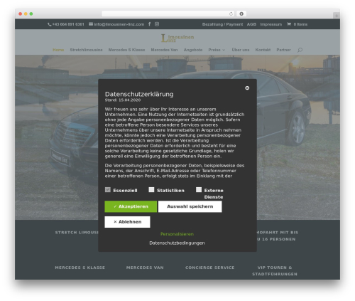 DSGVO All in one for WP (dsgvo-all-in-one-for-wp) free WordPress plugin - limousinen-linz.com DSGVO All in one for WP (dsgvo-all-in-one-for-wp) free WordPress plugin - limousinen-linz.com
