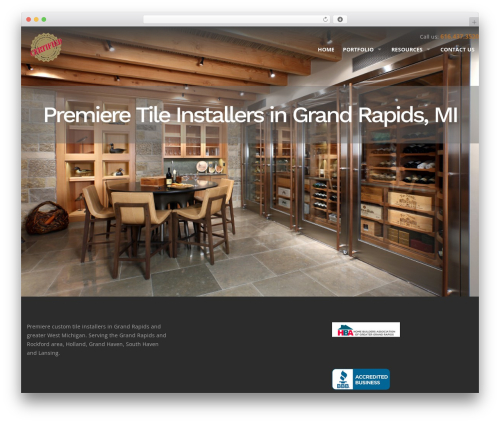 flooring WordPress theme - certifiedtilewm.com