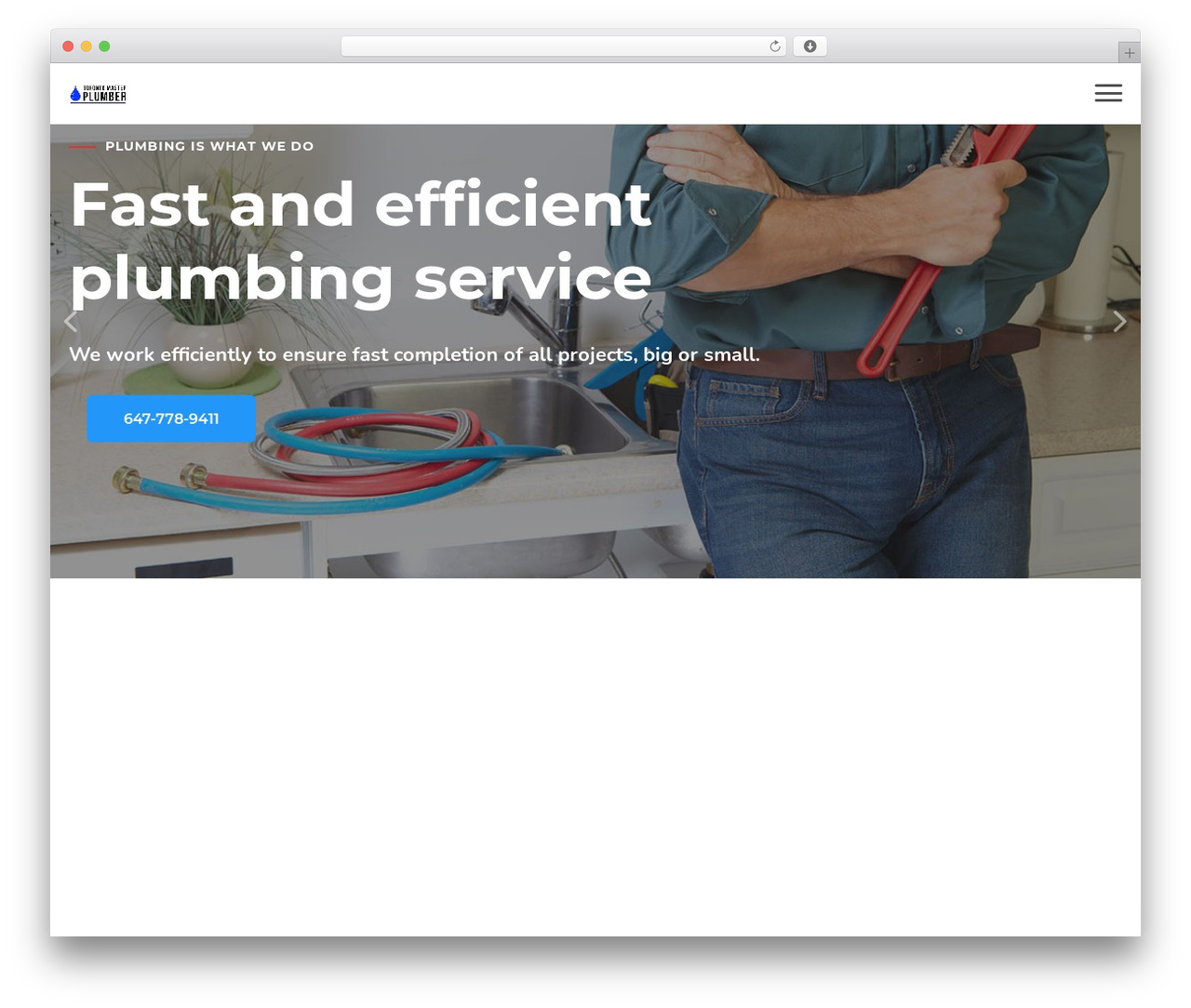 Plumbit Child WordPress theme - torontomasterplumber.ca