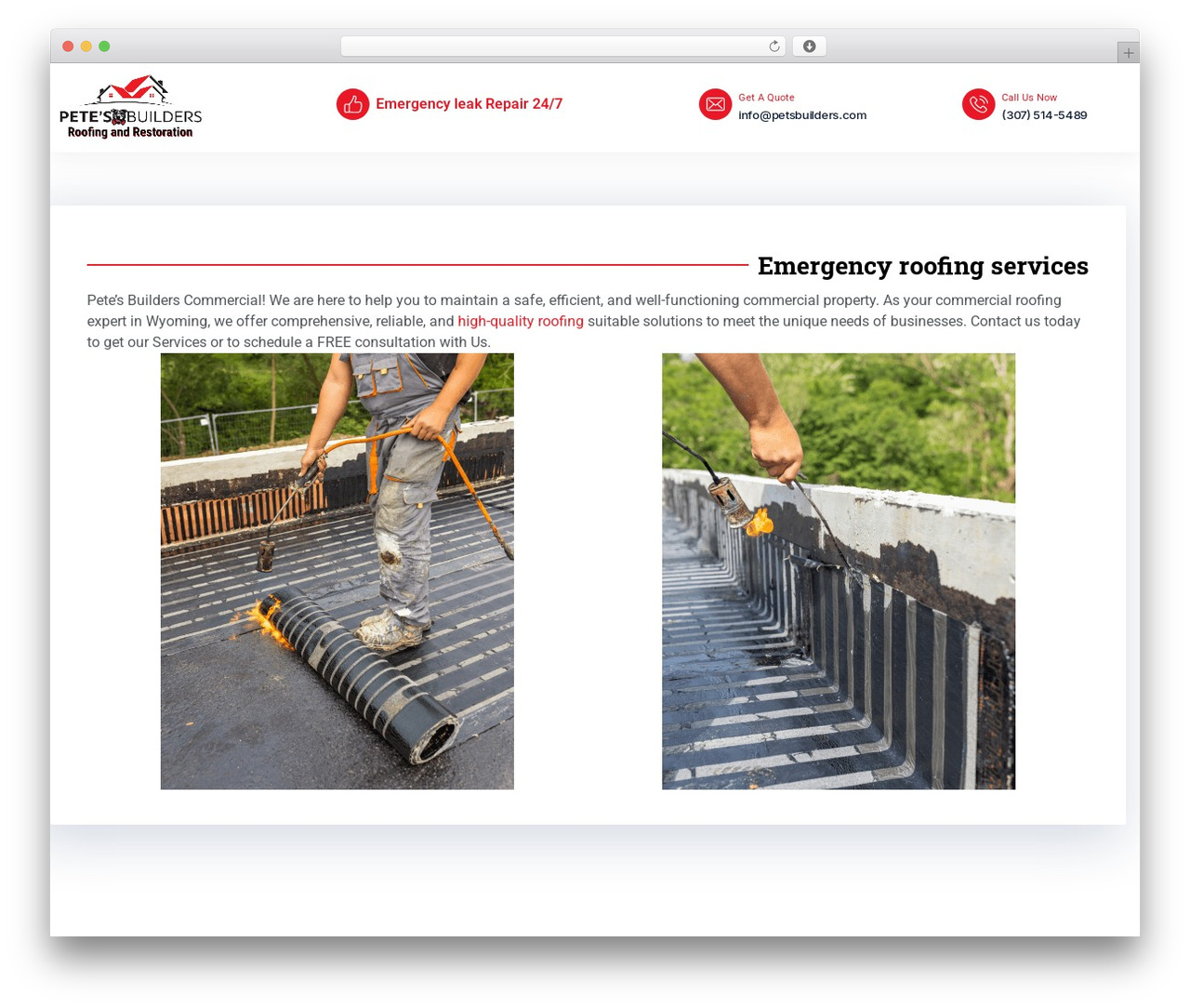 Roofplan business WordPress theme - petesbuilderscommercial.com Roofplan business WordPress theme - petesbuilderscommercial.com