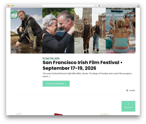Theme WordPress Narrative Lite - sfirishfilm.com