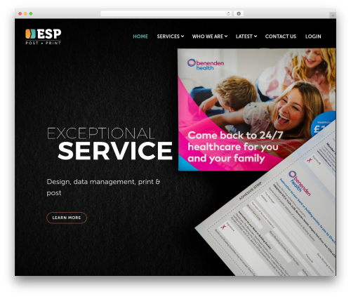 Theme WordPress ESP - esprinting.co.uk Theme WordPress ESP - esprinting.co.uk