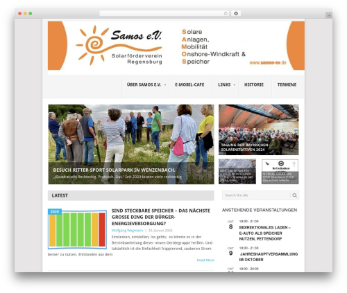 Video Gallery & Management for YouTube Videos and WordPress (youtube-showcase) free WordPress plugin - samos-ev.de