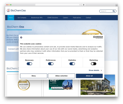 WordPress theme Aspen API - biochemoss.com