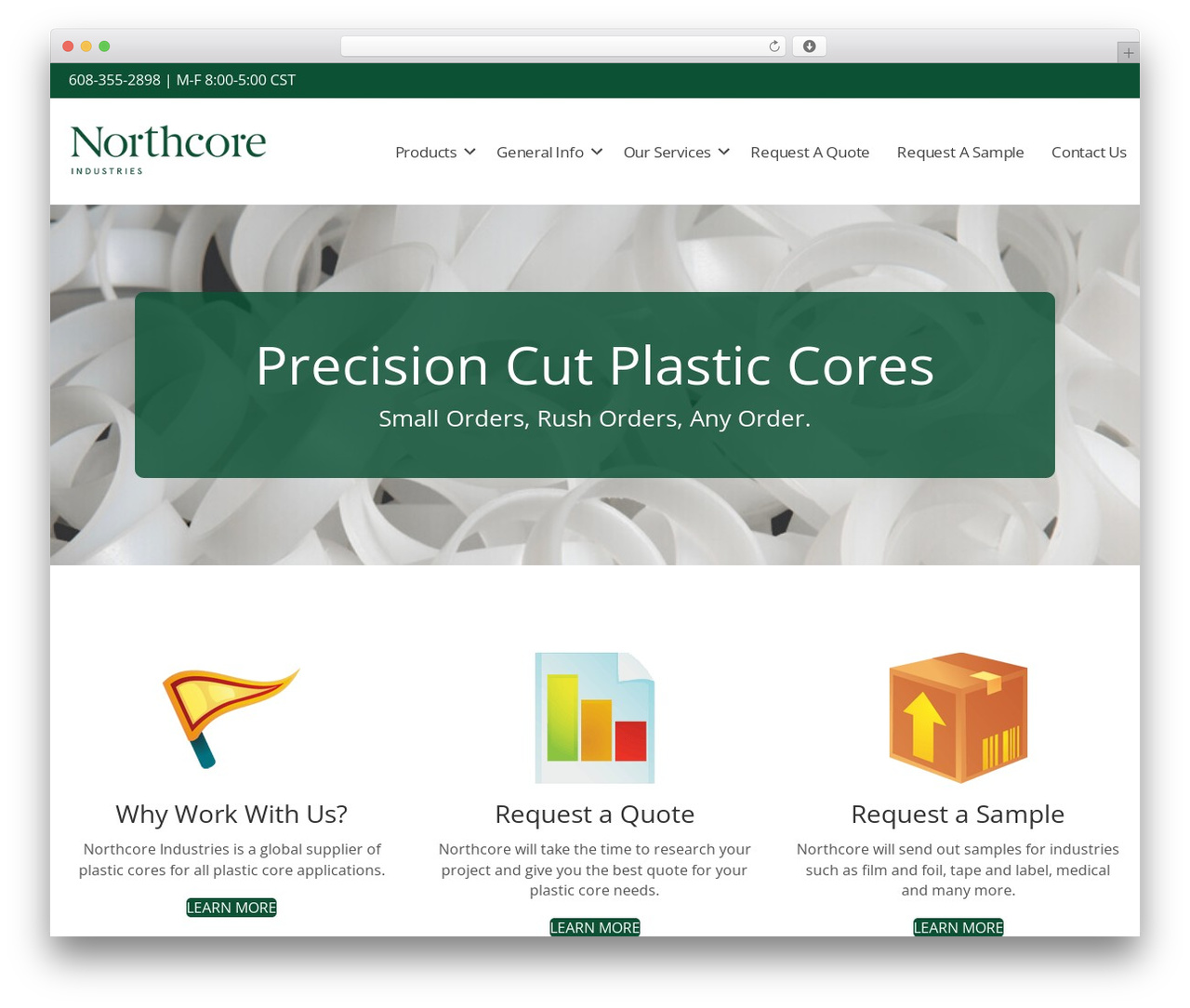 WP theme Beaver Builder Theme - northcoreind.com