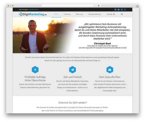 X WordPress theme - digimarketing.de