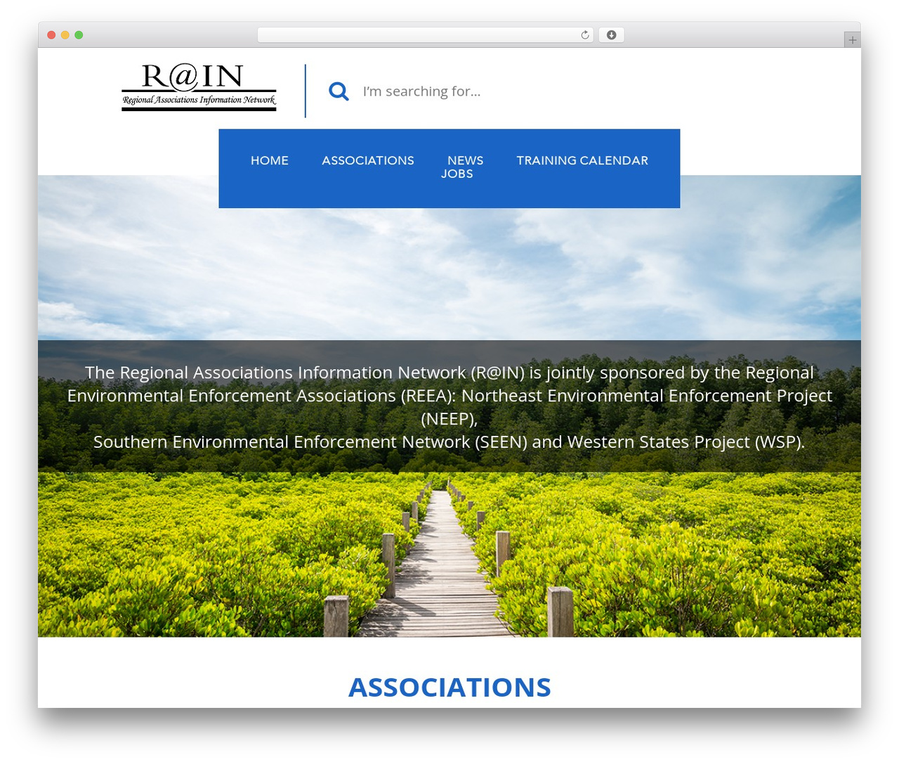 Divi WordPress theme - regionalassociations.org