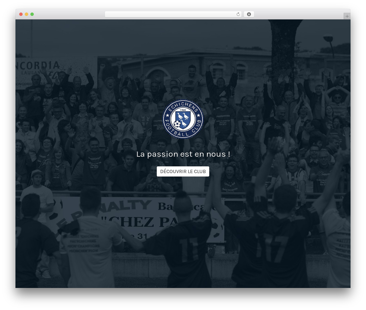 FC Echichens WordPress theme - fcechichens.ch