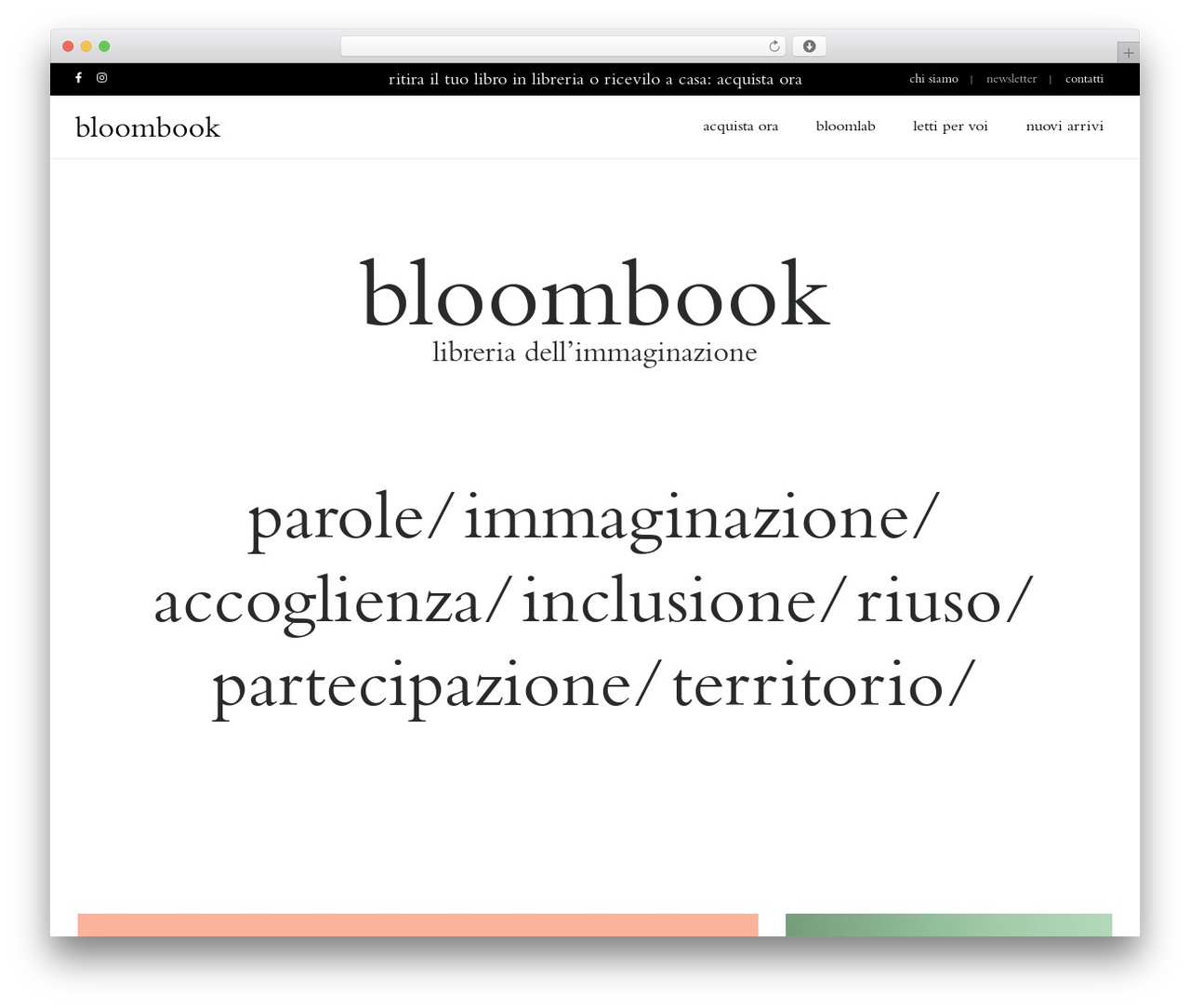 Hongo WordPress theme design - bloombook.it