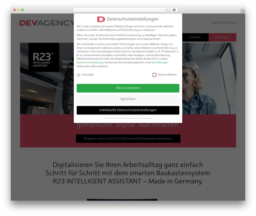 Wp client WordPress plugin - devagency.de