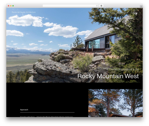 The HTML5 Reset Theme WordPress theme - rdg-architecture.com