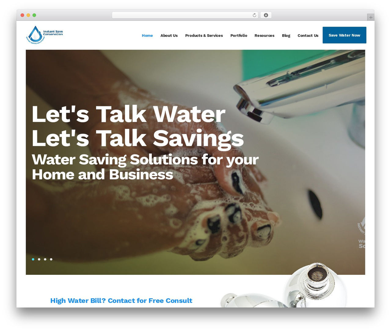 WellSpring WordPress theme - instantsaveja.com
