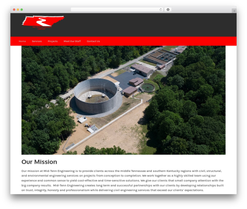 WordPress theme Pharmacy - midtennengineering.com