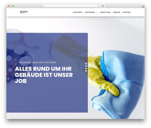 WordPress theme Divi - khalil-gmbh.de
