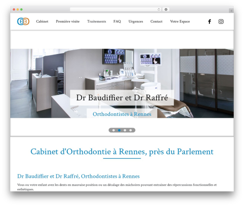 WordPress theme Optavis - orthodontie-rennes-parlement.com