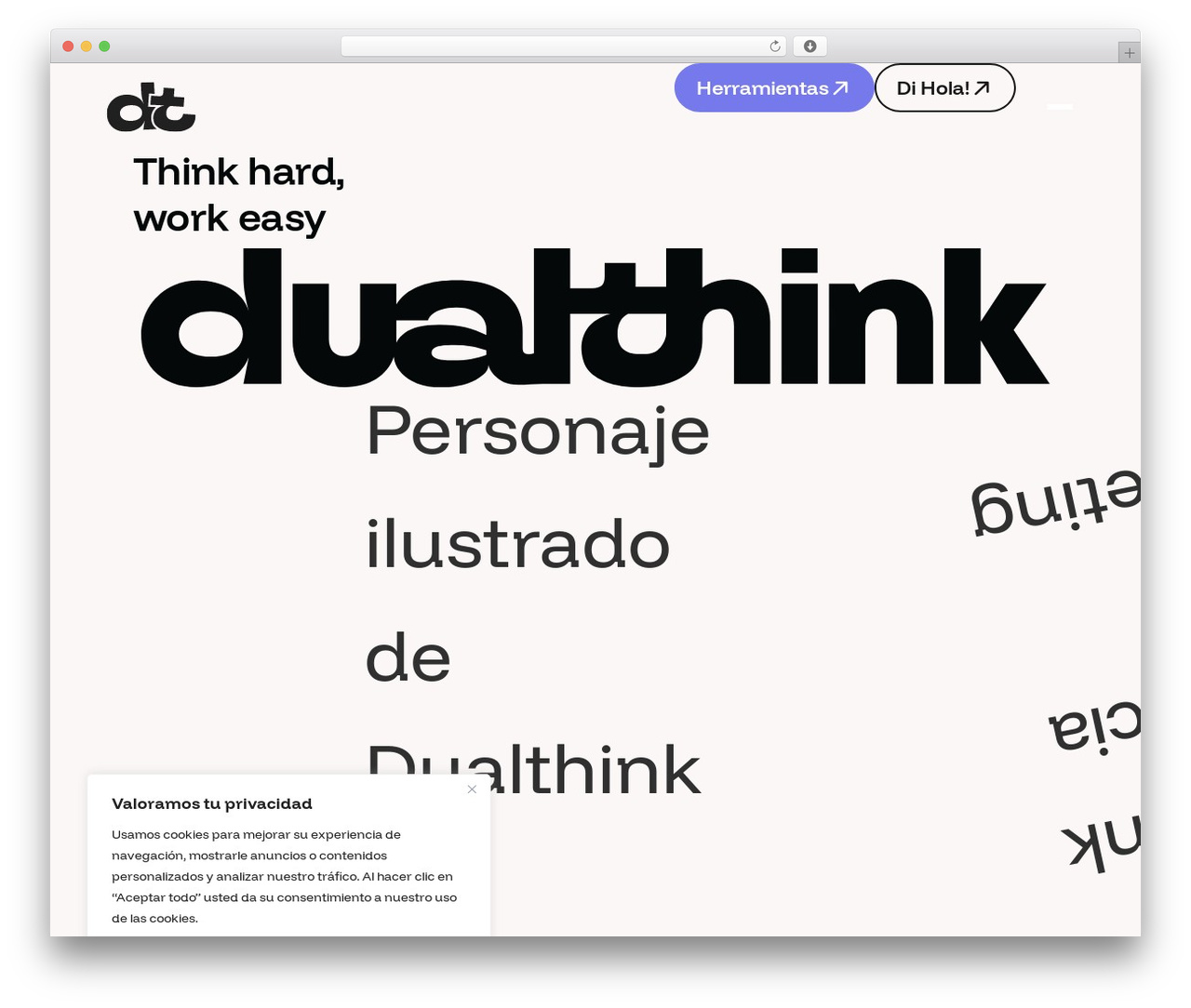 WordPress theme Rayo Child - dualthink.es