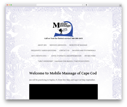 Gift up WordPress plugin - mobilemassageofcapecod.com