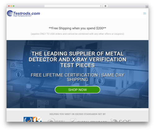 Betheme theme WordPress - testrods.com