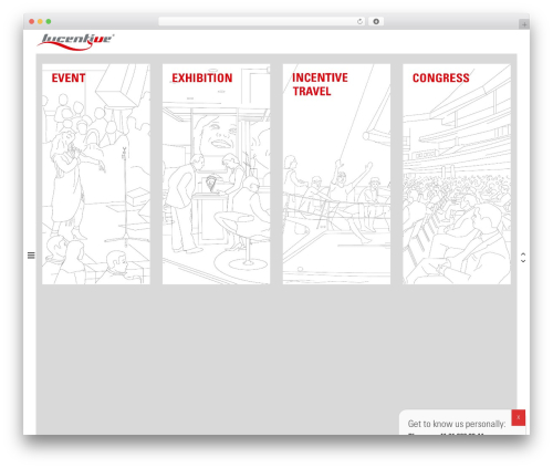 DECA WordPress theme - lucentive.ch