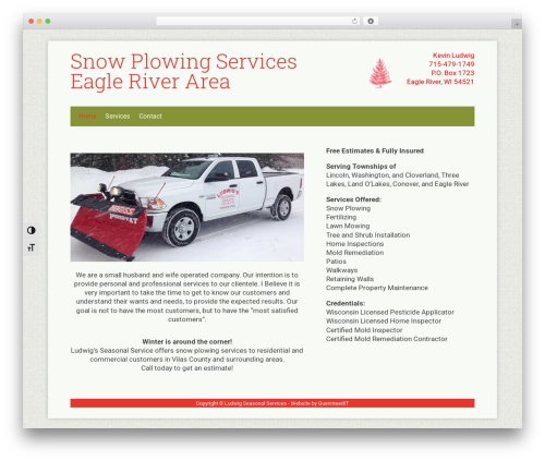 Divi WordPress theme - snow-plowing-eagle-river-area.com