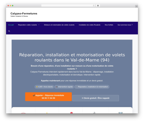 Themex ppro elementor WordPress plugin - calypso-fermetures.fr