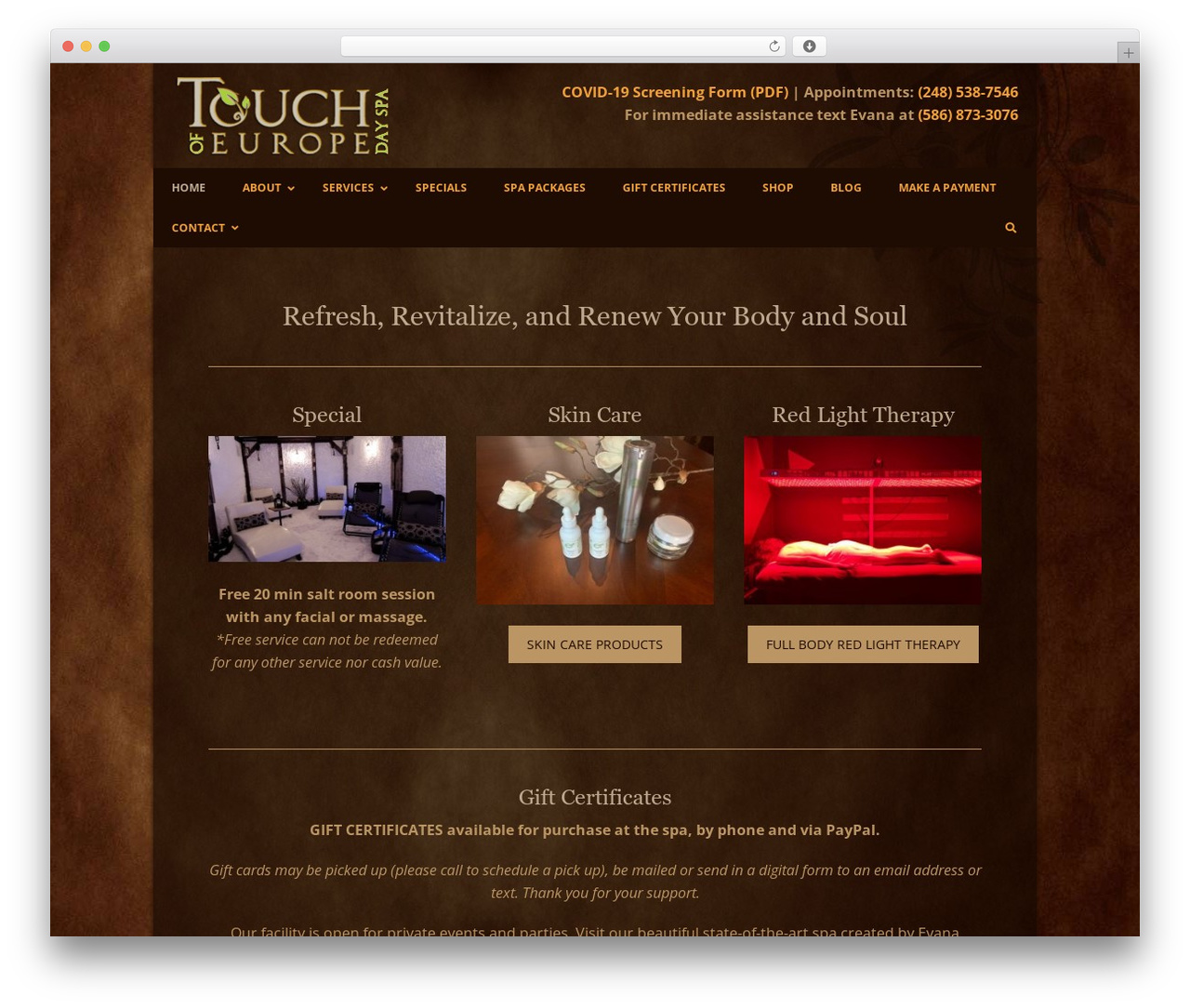 Genesis Sample WordPress theme - touchofeuropedayspa.com Genesis Sample WordPress theme - touchofeuropedayspa.com