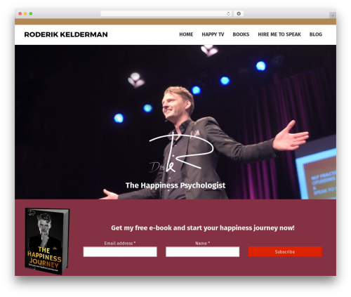 Kelderman theme WordPress - roderikkelderman.com