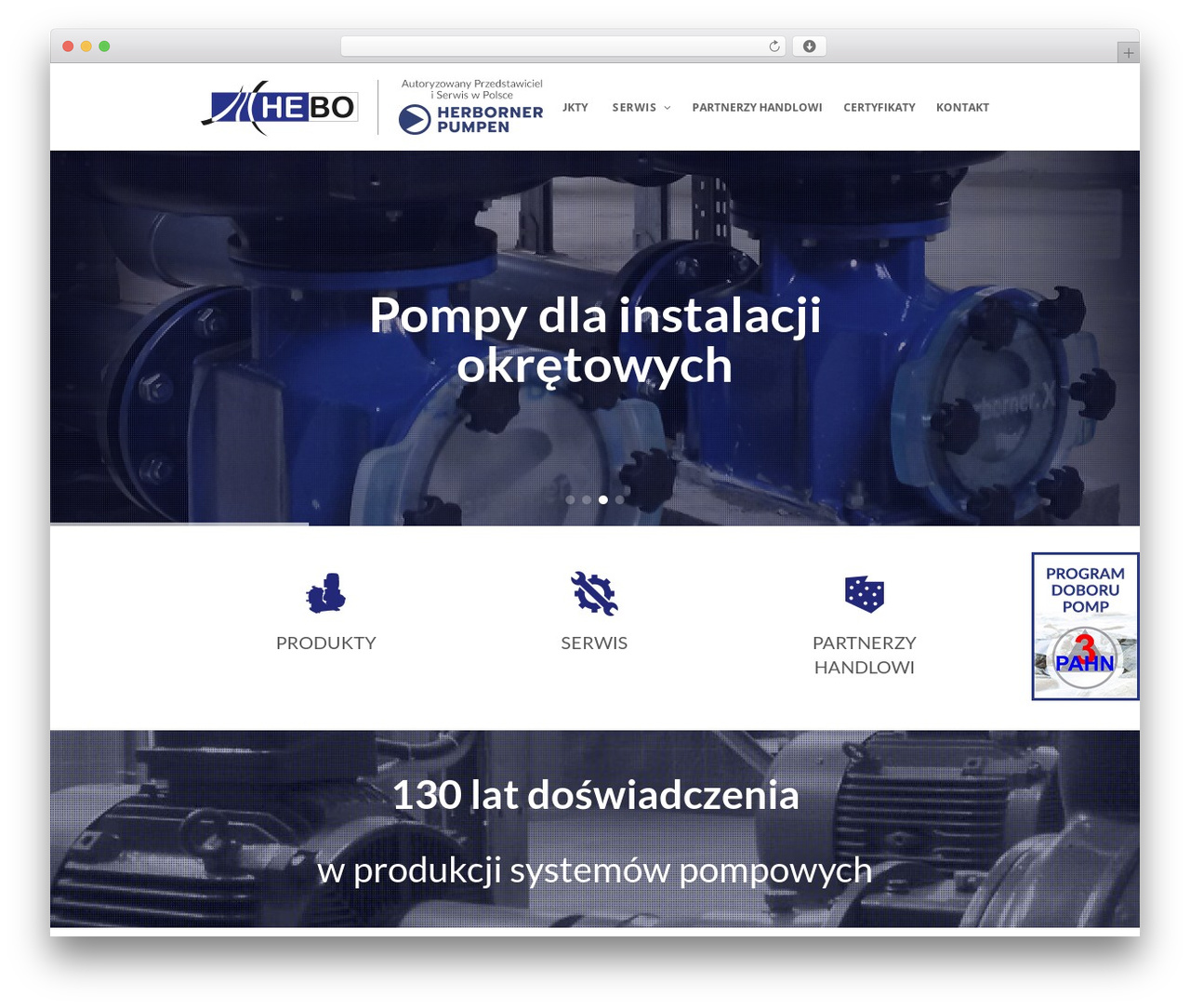 Mobius theme WordPress - hebo-pompy.pl