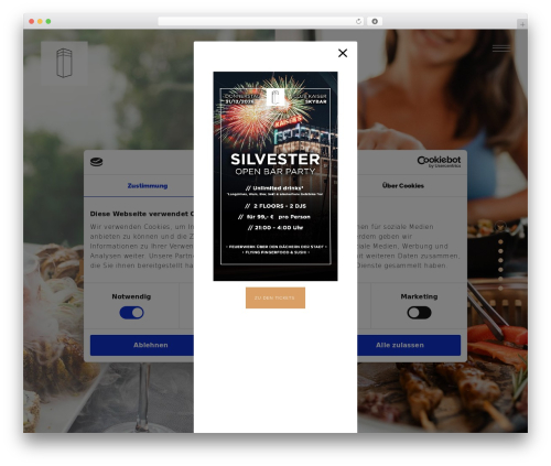 Edge restaurant WordPress plugin - clubkaiser.de