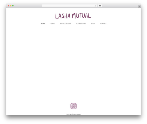 PineCone WordPress theme - lashamutual.com